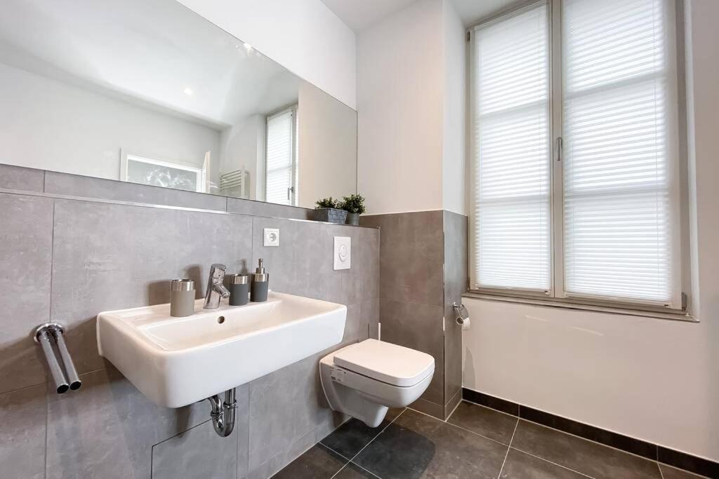 Modernes Luxus-Apartment Im Leipziger Zentrum Exterior photo