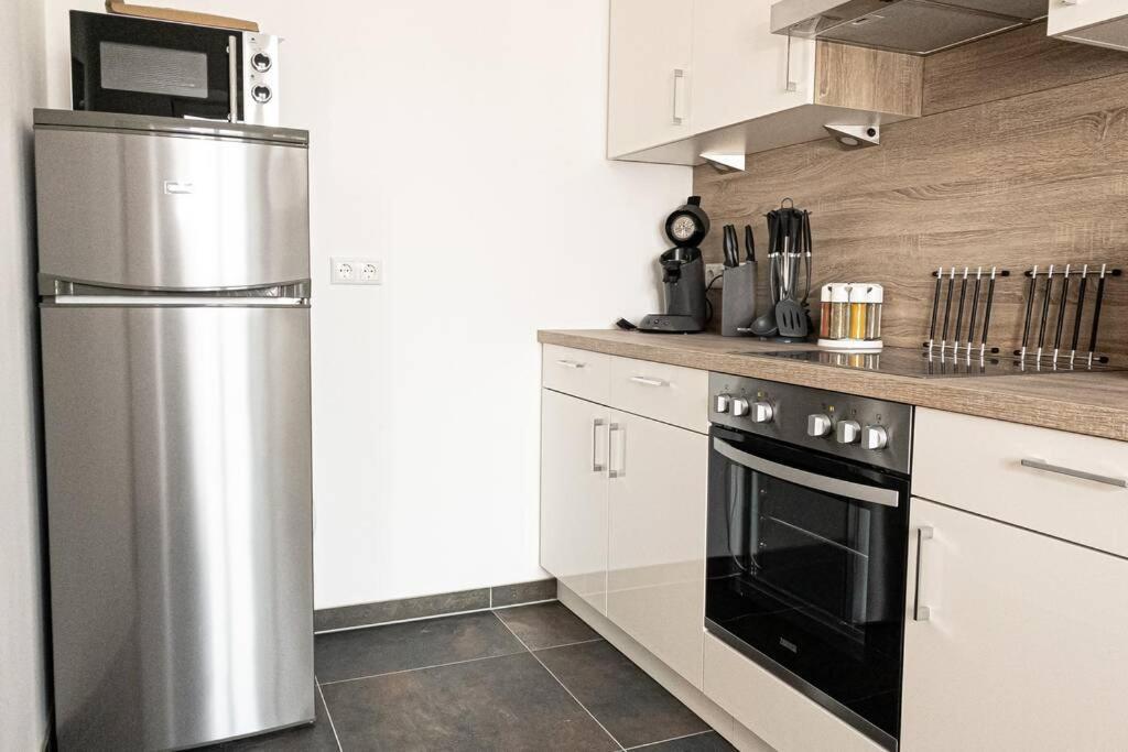 Modernes Luxus-Apartment Im Leipziger Zentrum Exterior photo